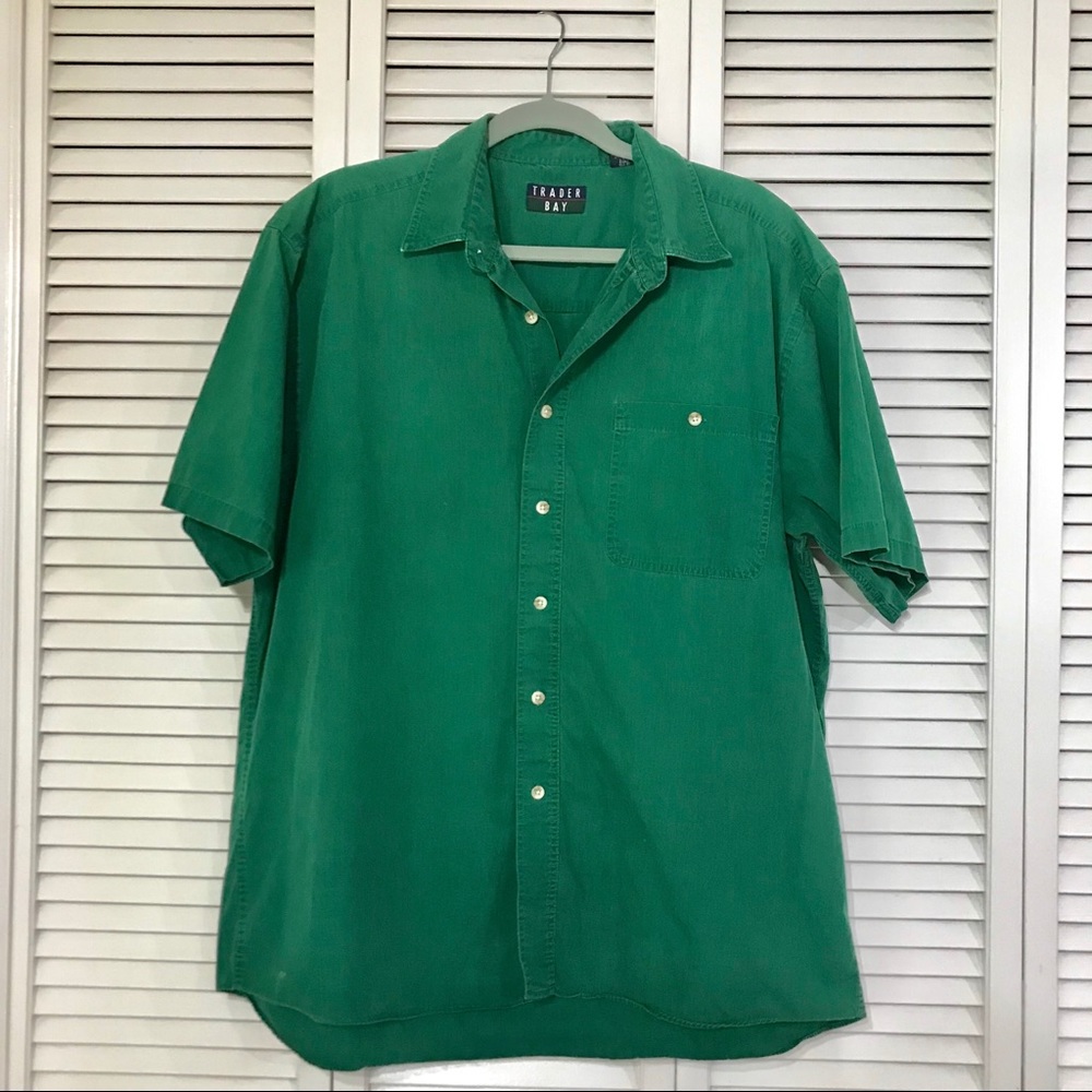 Trader Bay Short Sleeve Button Down - image 1